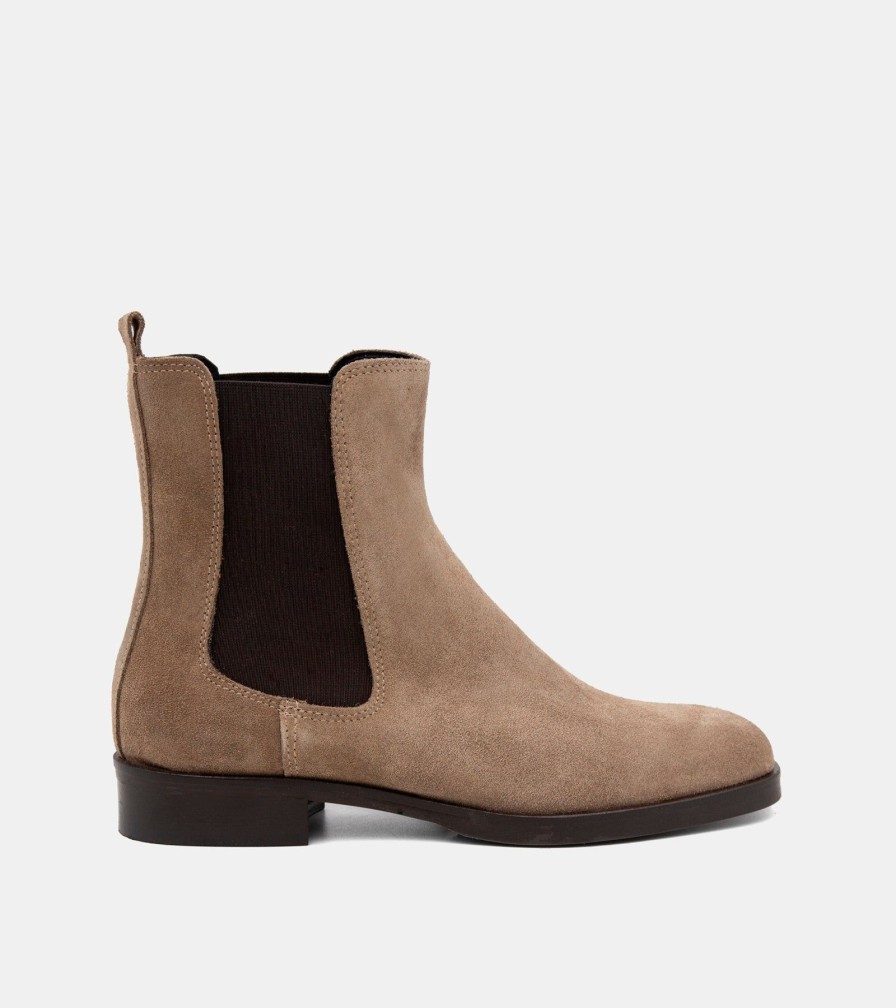 Ankle Boots BENCIVENGA | Beatles Camoscio Taupe