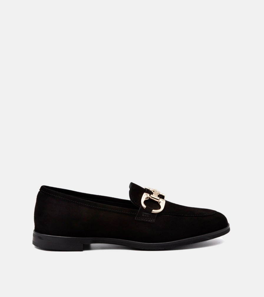 Moccasins BENCIVENGA | Black Suede Loafers