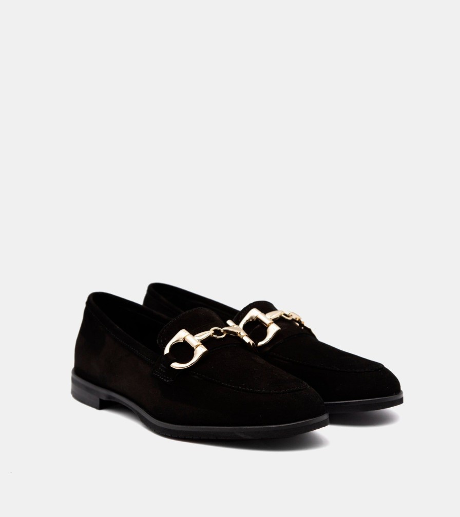 Moccasins BENCIVENGA | Black Suede Loafers