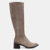 Boots Vu0026C | Stivali Camoscio Taupe