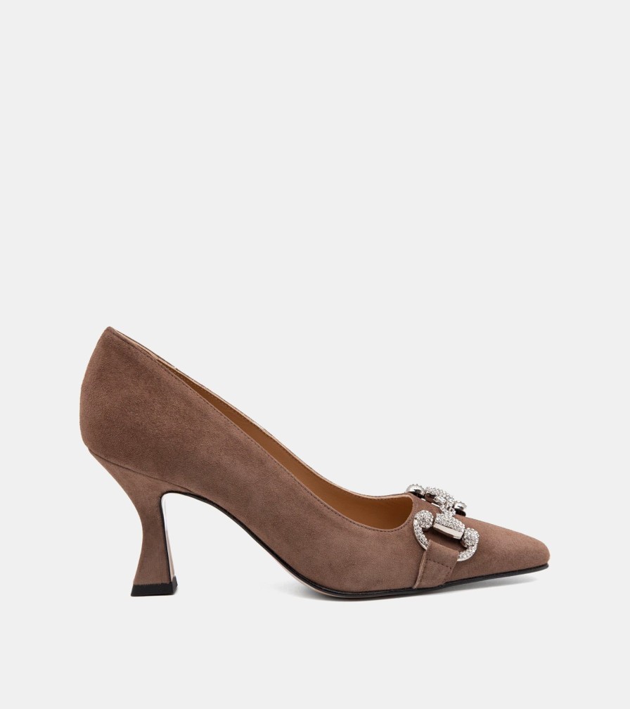 Pumps CRISPI | Maple Suede Decollete